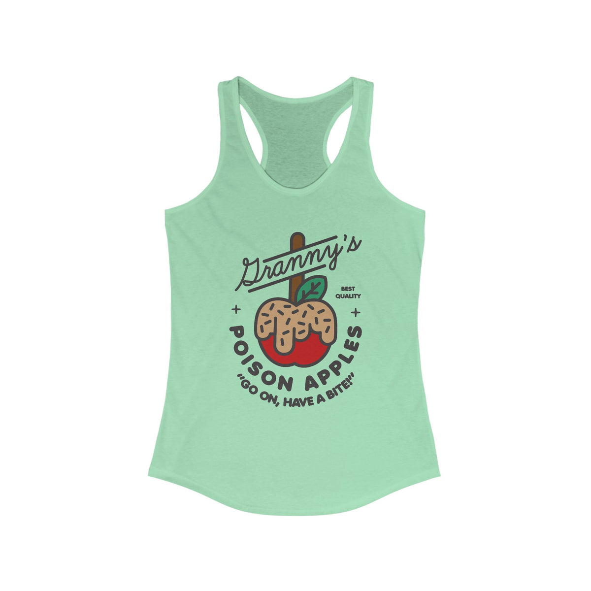 Granny's Poison Apples Women's Next Level Ideal Racerback Tank