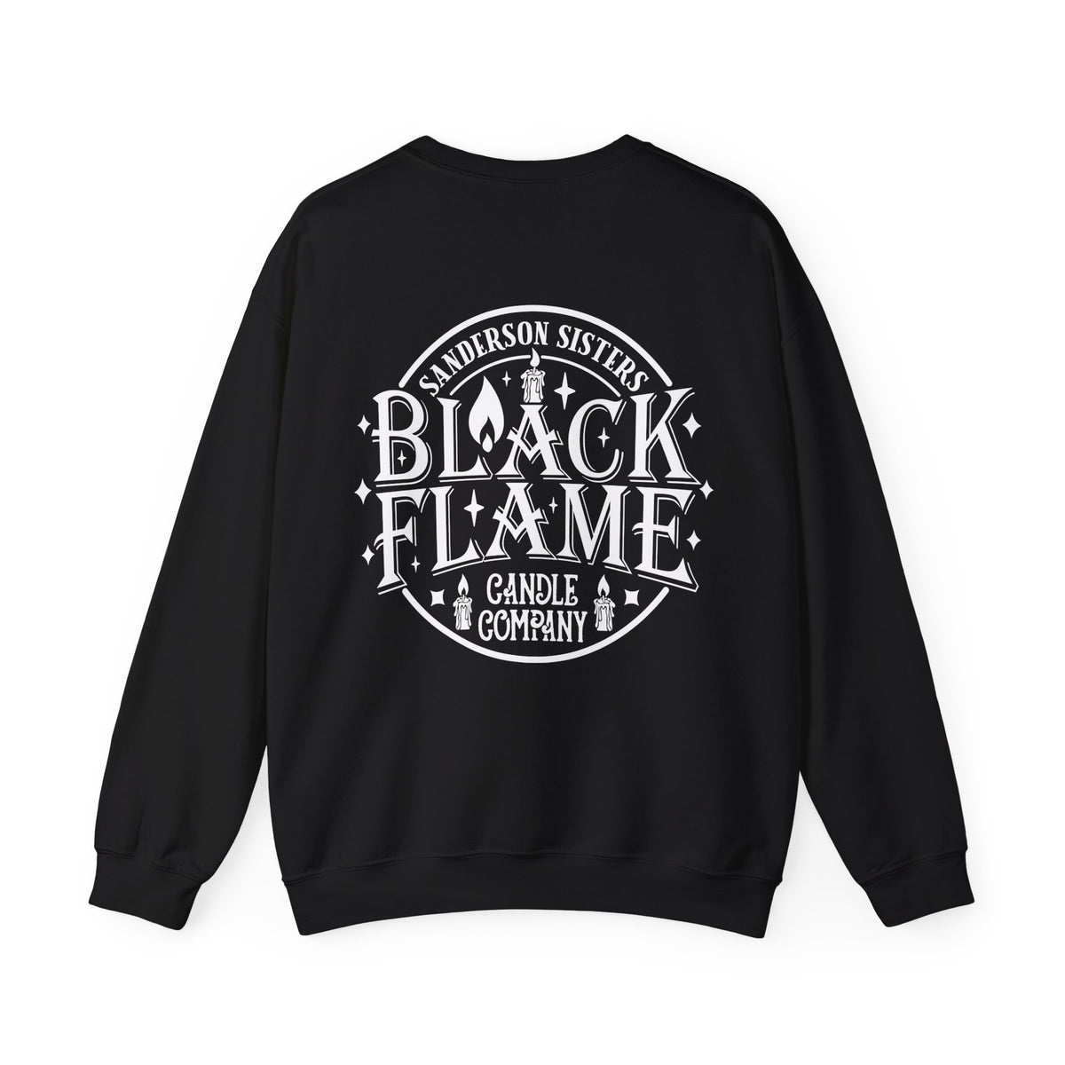 Black Flame Candle Unisex Heavy Blend™ Crewneck Sweatshirt