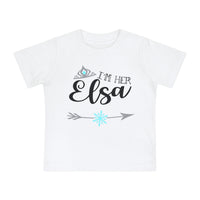 I'm Her Elsa Bella Canvas Baby Short Sleeve T-Shirt