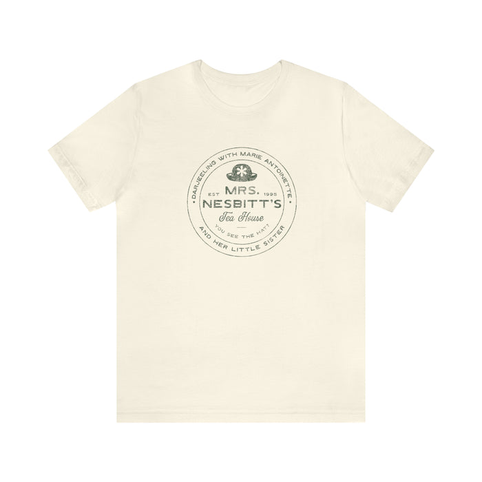 Mrs. Nesbitt’s Tea House Bella Canvas Unisex Jersey Short Sleeve Tee