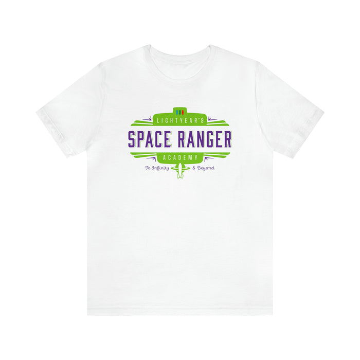 Lightyear's Space Ranger Academy Bella Canvas Unisex Jersey Short Sleeve Tee