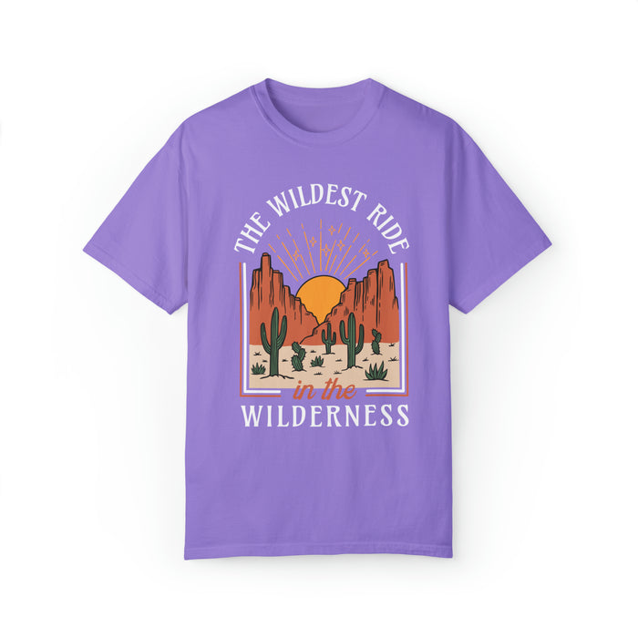 The Wildest Ride In The Wilderness Comfort Colors Unisex Garment-Dyed T-shirt