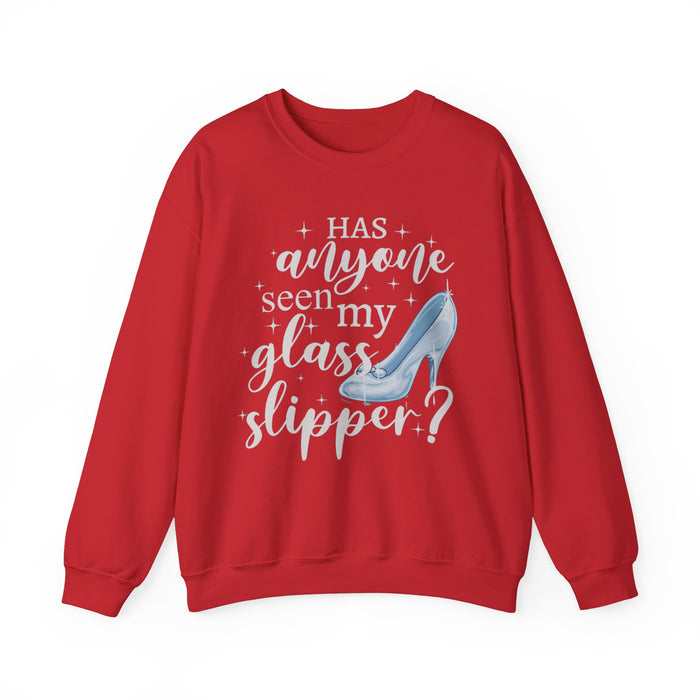 Has Anyone Seen My Glass Slipper Gildan Unisex Heavy Blend™ Crewneck Sweatshirt