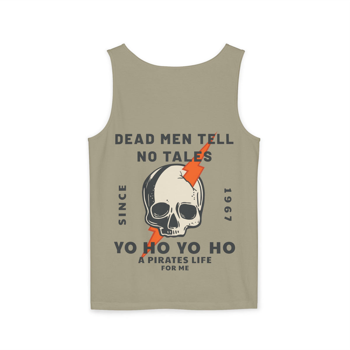 Dead Men Tell No Tales Unisex Comfort Colors Garment-Dyed Tank Top