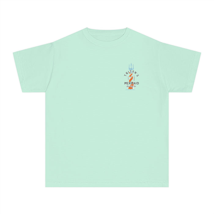 Triton's Mermaid Security Comfort Colors Youth Midweight Tee