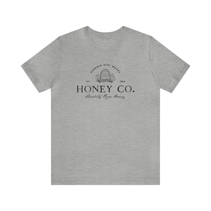 Hundred Acre Woods Honey Co. Bella Canvas Unisex Jersey Short Sleeve Tee