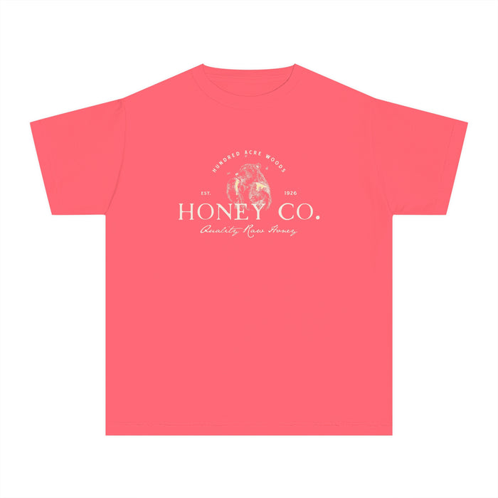 Hundred Acre Woods Honey Co. Comfort Colors Youth Midweight Tee