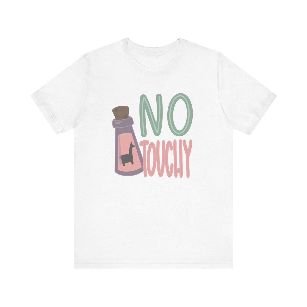 No Touchy Bella Canvas Unisex Jersey Short Sleeve Tee