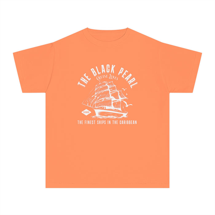 Black Pearl Cruise Lines Comfort Colors Youth Midweight Tee