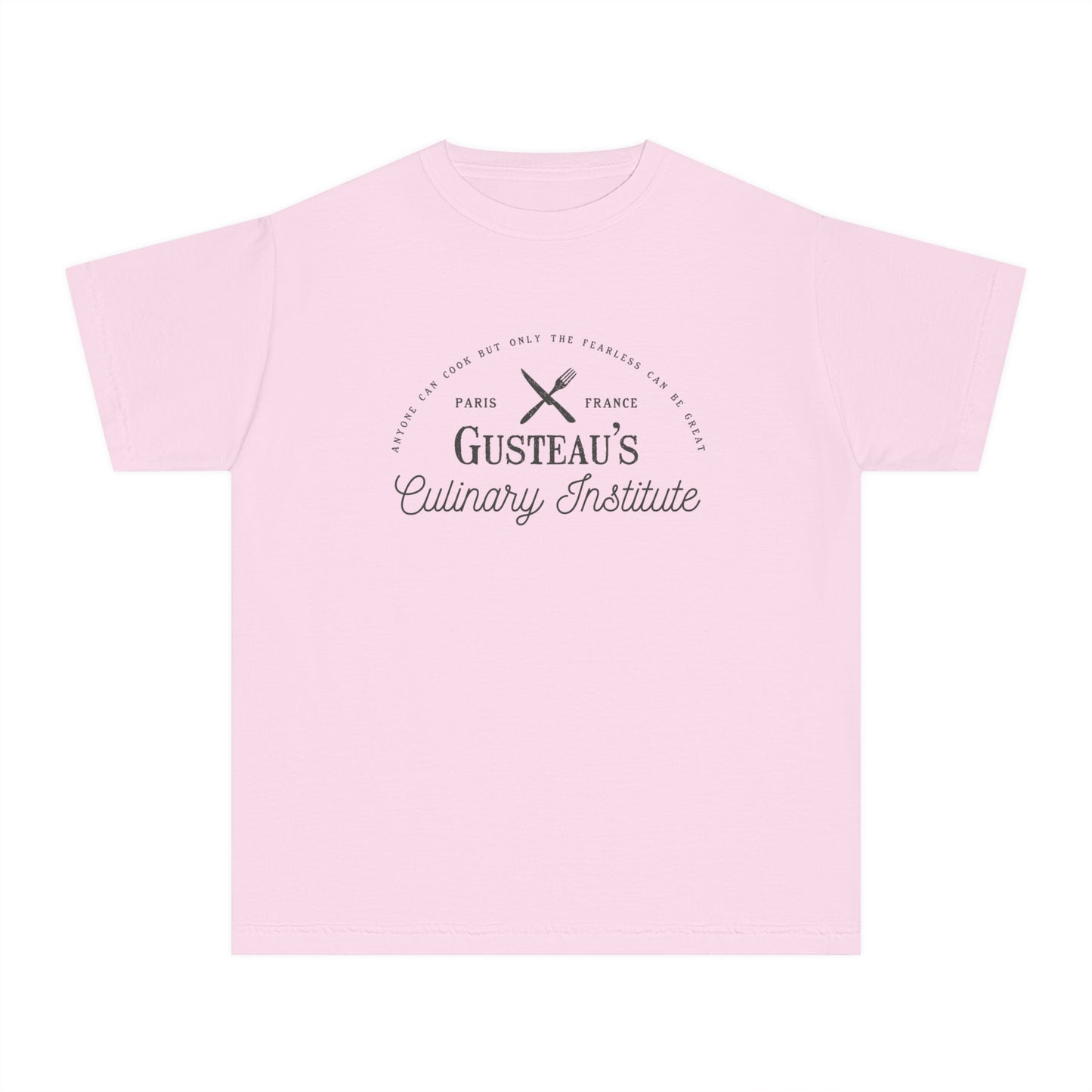 Gusteau’s Culinary Institute Comfort Colors Youth Midweight Tee