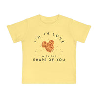 I'm in Love with the Shape of You Bella Canvas Baby Short Sleeve T-Shirt