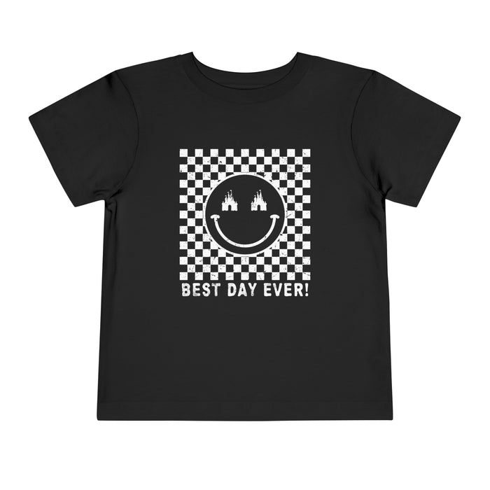 Best Day Ever Bella Canvas Toddler Short Sleeve Tee