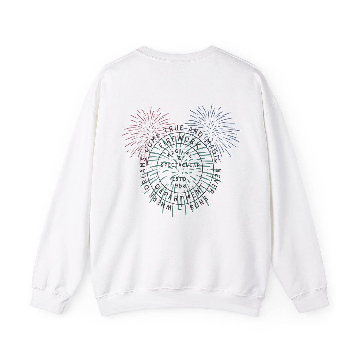 Firework Department Gildan Unisex Heavy Blend™ Crewneck Sweatshirt