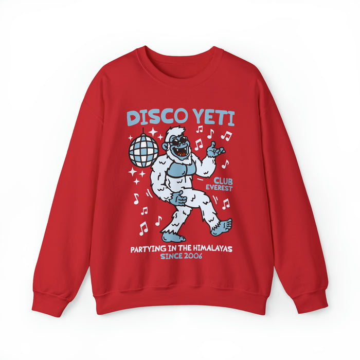 Disco Yeti Gildan Unisex Heavy Blend™ Crewneck Sweatshirt