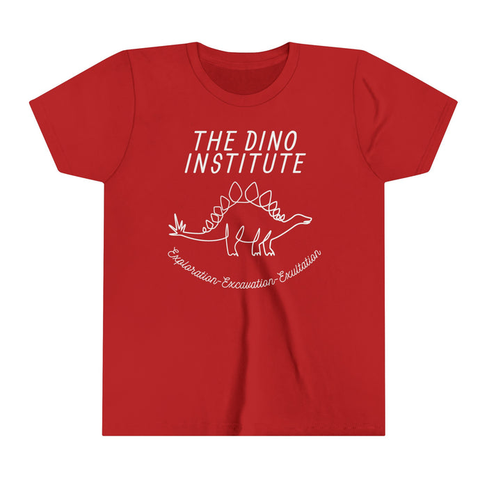 Dino Institute Bella Canvas Youth Short Sleeve Tee