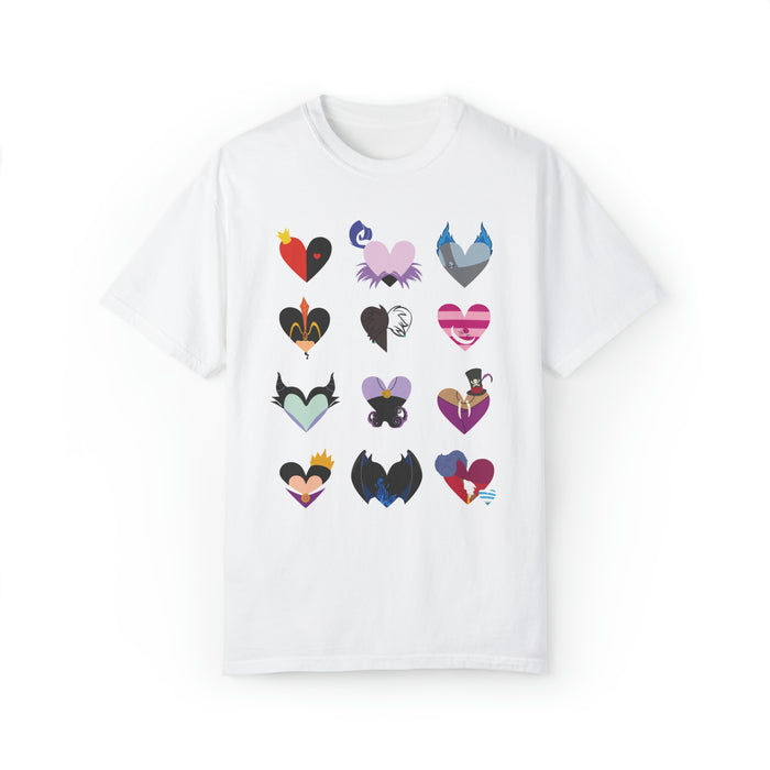 Villain Hearts Comfort Colors Unisex Garment-Dyed T-shirt