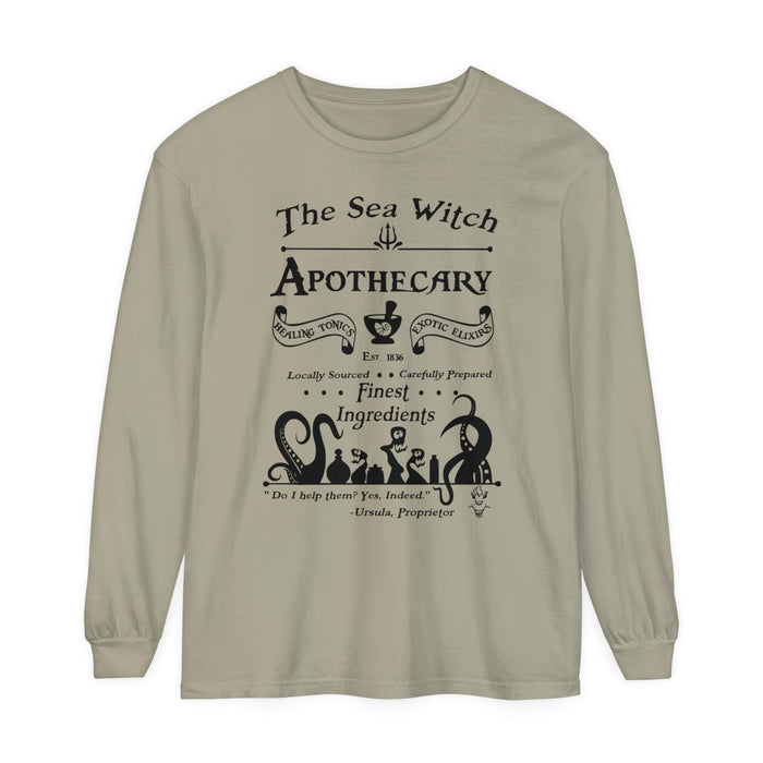 Sea Witch Apothecary Comfort Colors Unisex Garment-dyed Long Sleeve T-Shirt