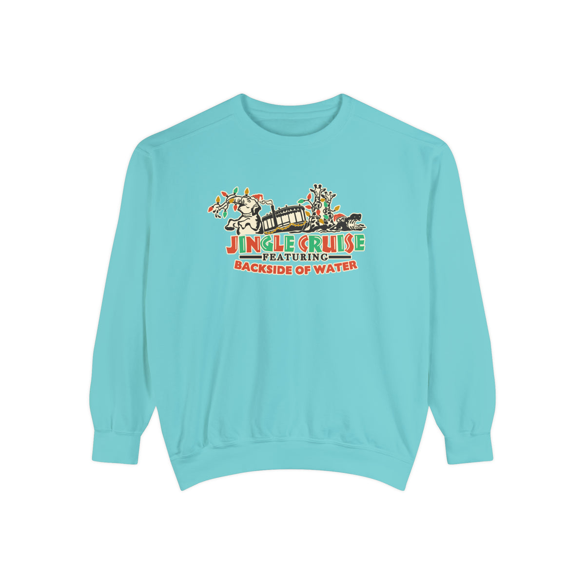 Jingle Cruise Comfort Colors Unisex Garment-Dyed Sweatshirt