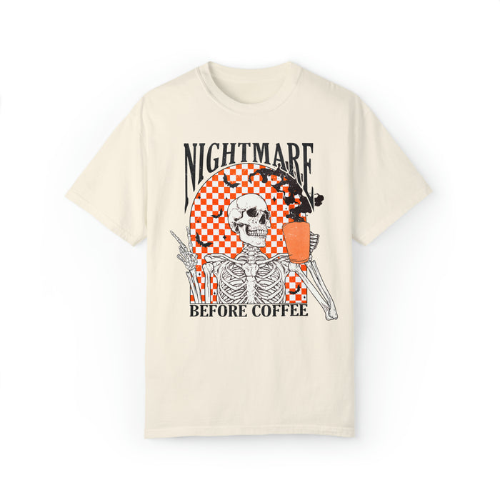 Nightmare Before Coffee Comfort Colors Unisex Garment-Dyed T-shirt