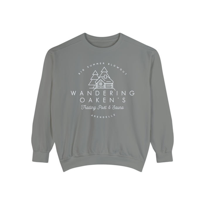 Wandering Oaken’s Trading Post Comfort Colors Unisex Garment-Dyed Sweatshirt