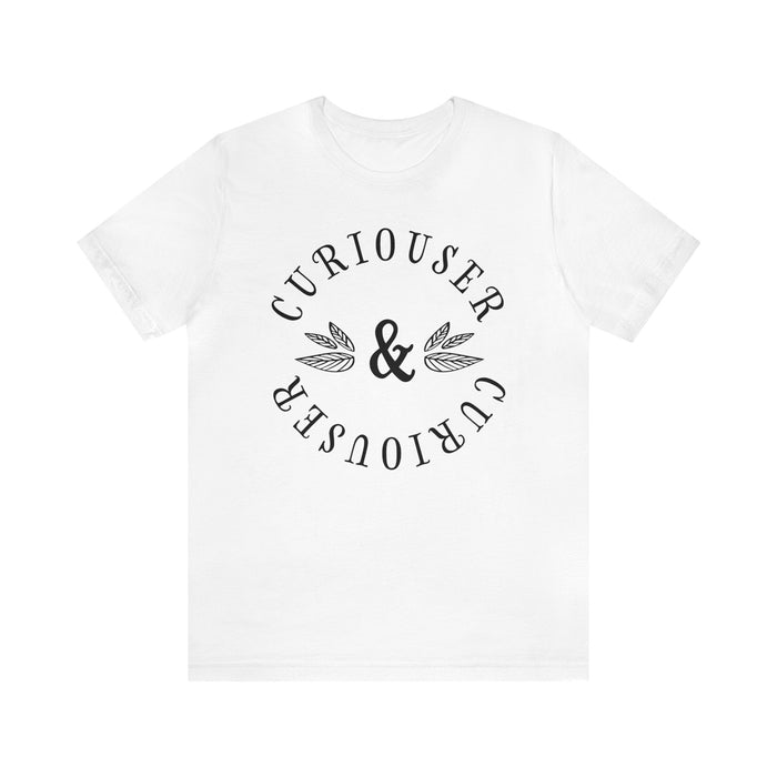 Curiouser & Curiouser Bella Canvas Unisex Jersey Short Sleeve Tee