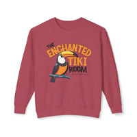 The Enchanted Tiki Room Unisex Lightweight Comfort Colors Crewneck Sweatshirt