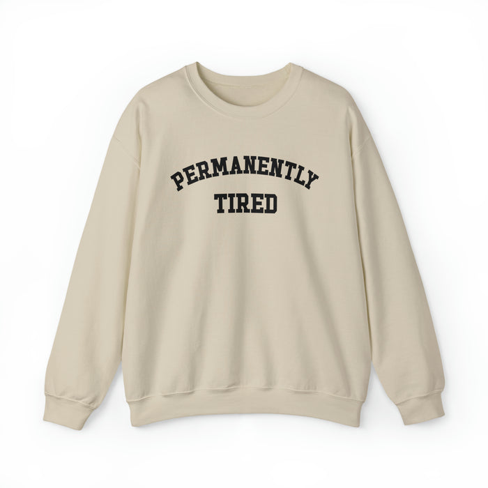 Permanently Tired Gildan Unisex Heavy Blend™ Crewneck Sweatshirt