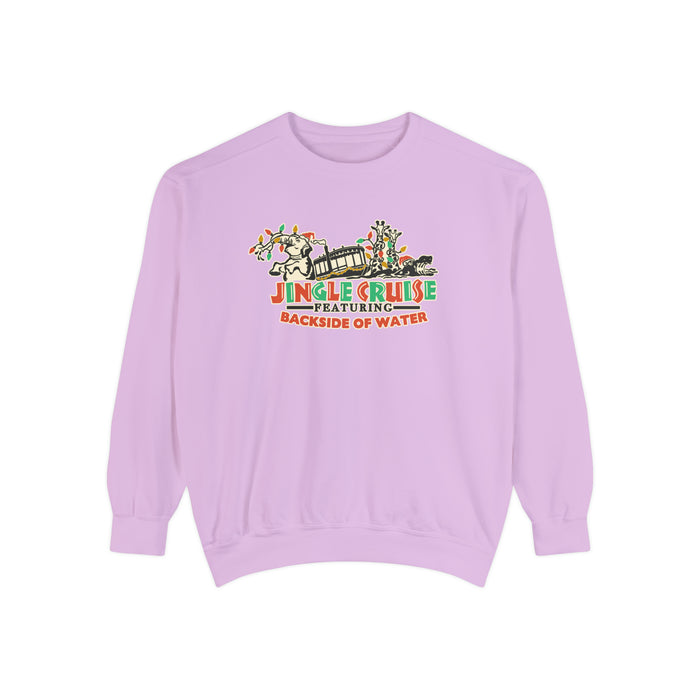 Jingle Cruise Comfort Colors Unisex Garment-Dyed Sweatshirt