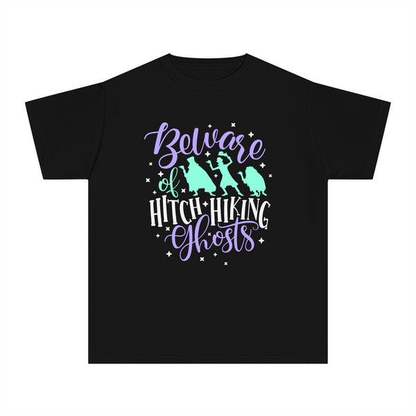 Beware of Hitchhiking Ghosts Comfort Colors Youth Midweight Tee