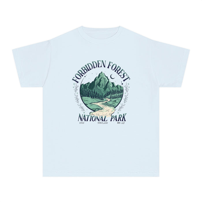 Forbidden Forest National Park Comfort Colors Youth Midweight Tee