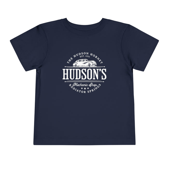 Hudson's Mechanic Shop Bella Canvas Toddler Short Sleeve Tee