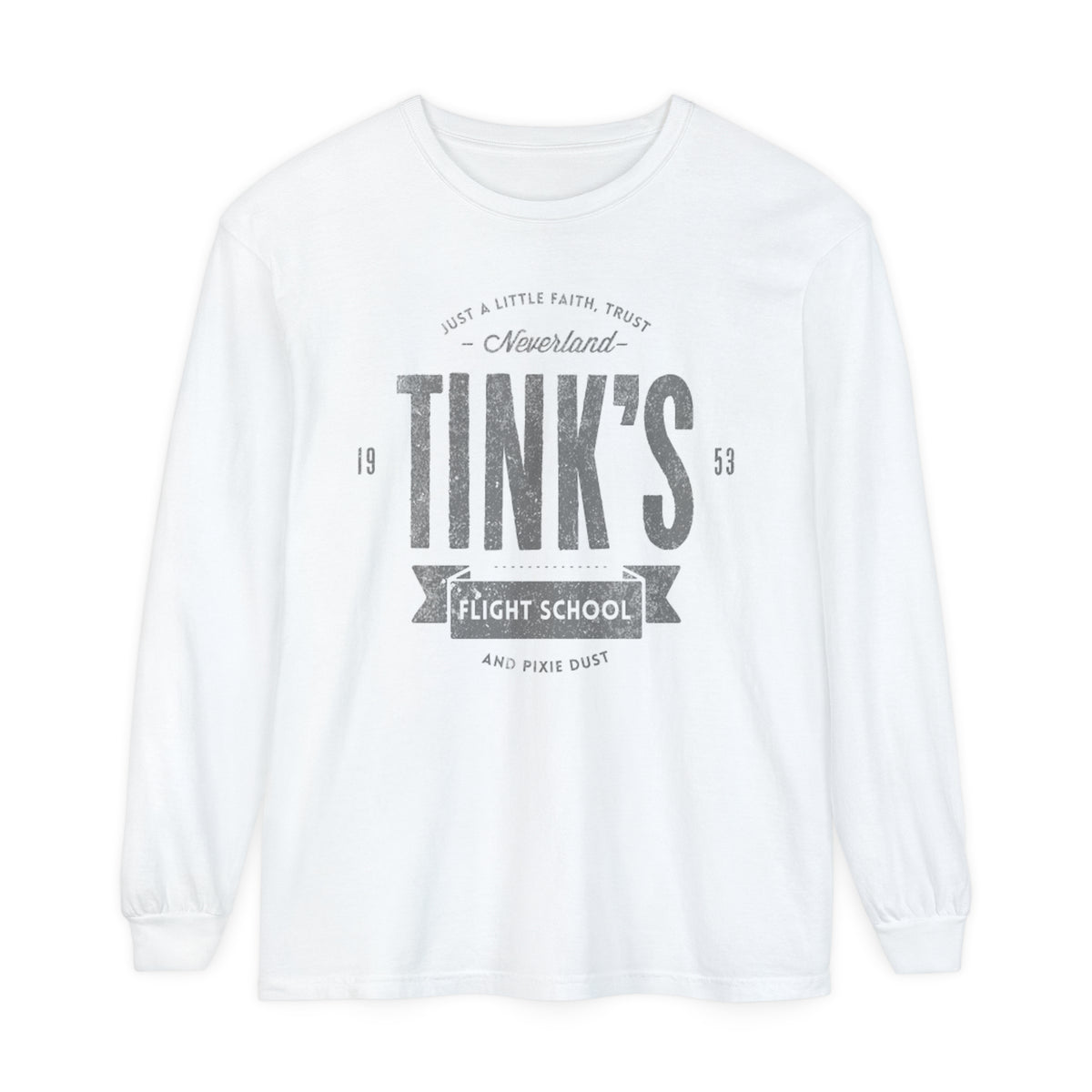 Tink's Flight School Comfort Colors Unisex Garment-dyed Long Sleeve T-Shirt