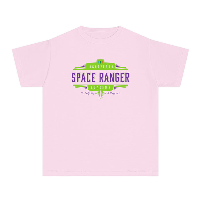 Lightyear's Space Ranger Academy Comfort Colors Youth Midweight Tee