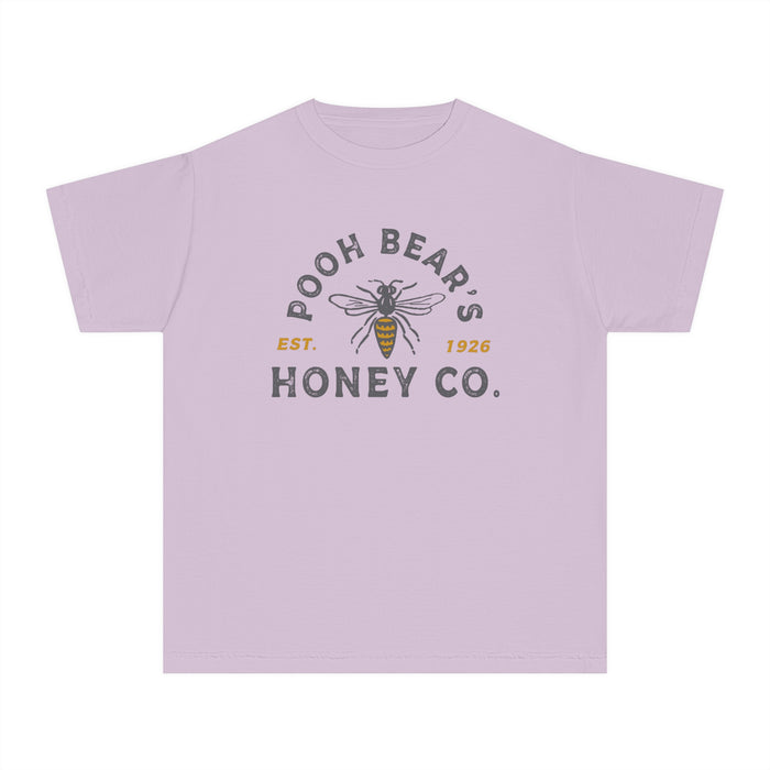 Pooh Bear's Honey Co. Comfort Colors Youth Midweight Tee