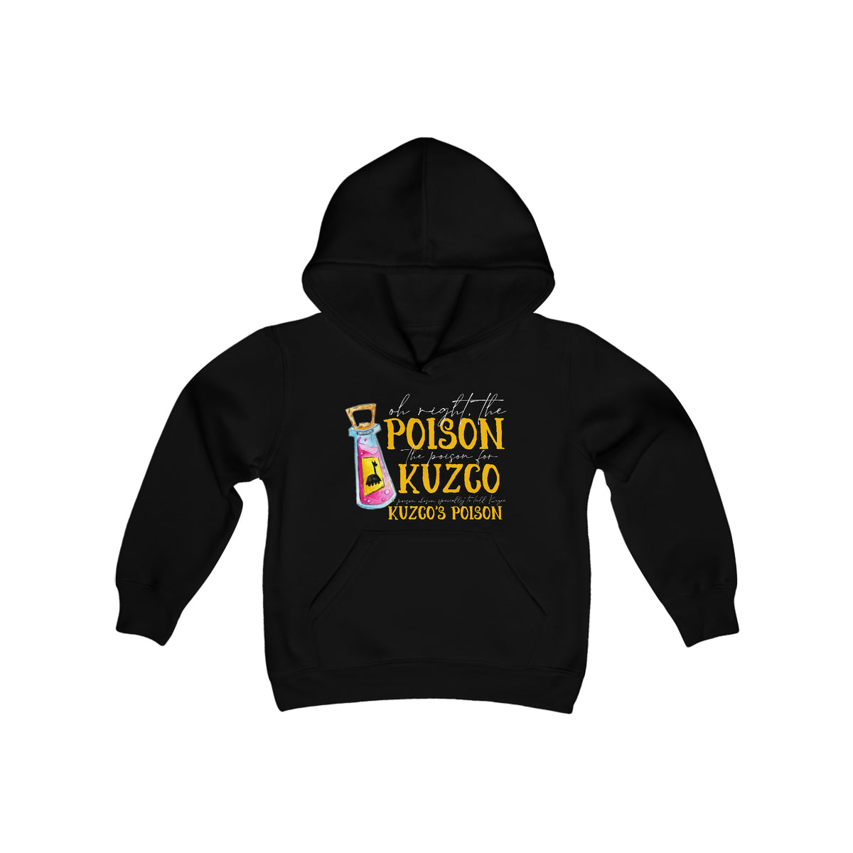 Oh Right The Poison Gildan Youth Heavy Blend Hooded Sweatshirt
