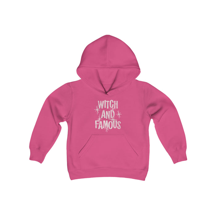 Witch and Famous Gildan Youth Heavy Blend Hooded Sweatshirt