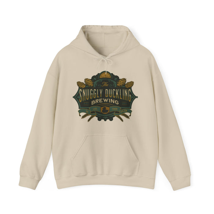 The Snuggly Duckling Brewing Gildan Unisex Heavy Blend™ Hooded Sweatshirt