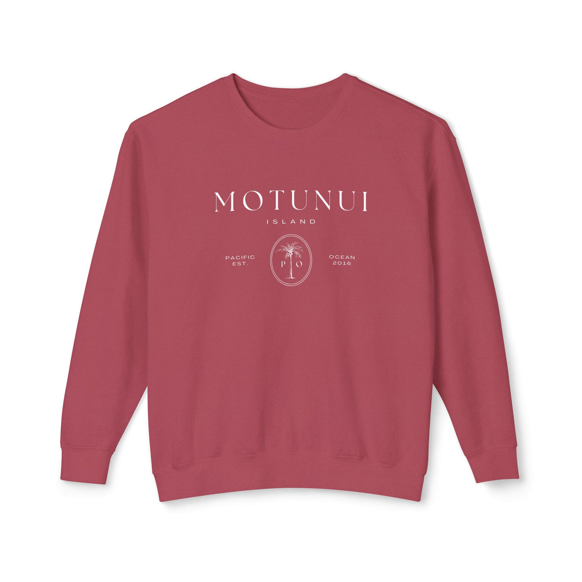 Motunui Island  Unisex Lightweight Comfort Colors Crewneck Sweatshirt