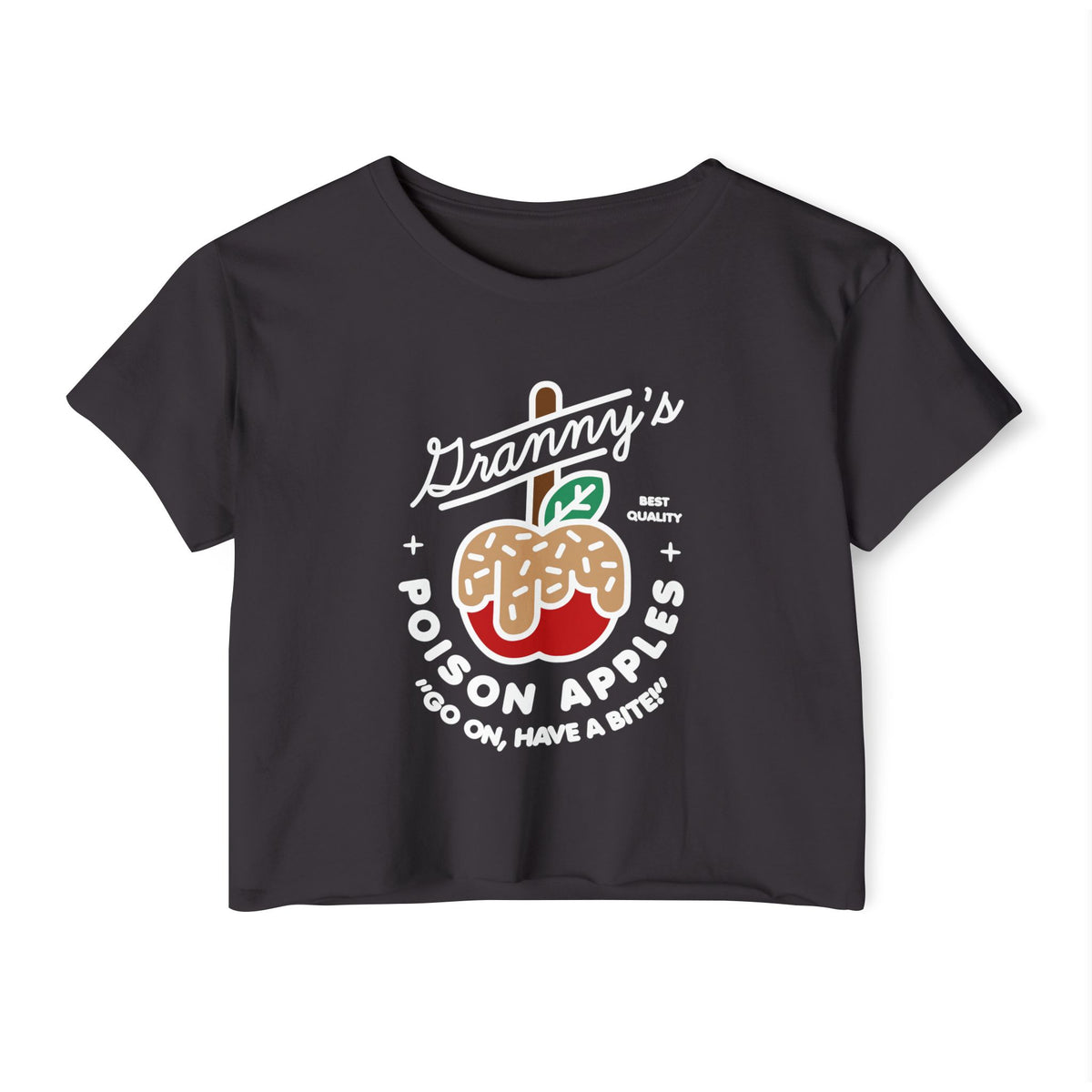 Granny's Poison Apples Women's Festival Crop Top