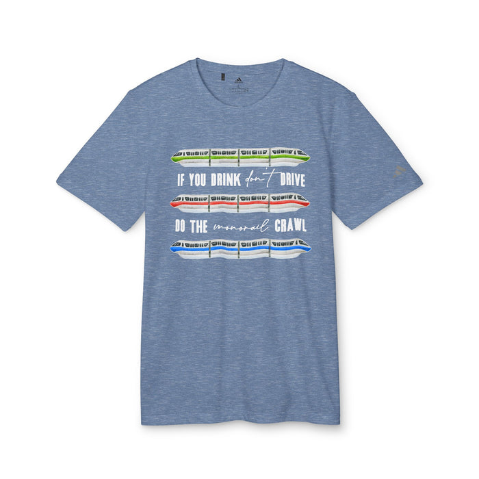 Monorail Crawl Adidas® Unisex Sport T-shirt