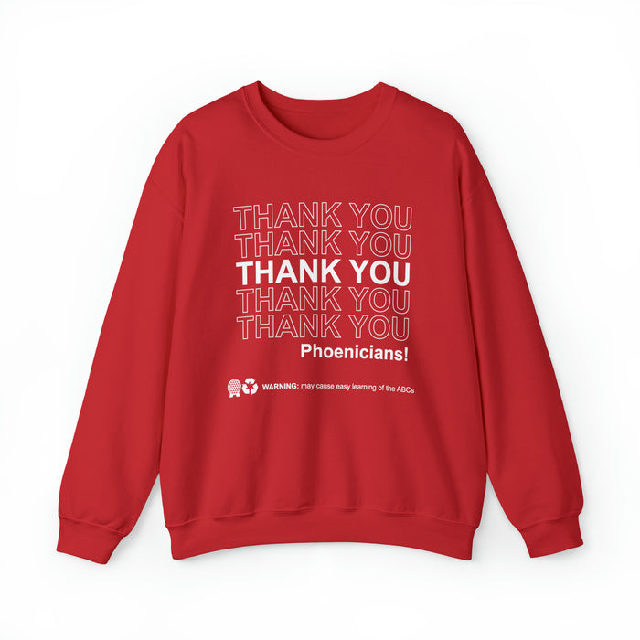 Thank you Phoenicians Gildan Unisex Heavy Blend™ Crewneck Sweatshirt