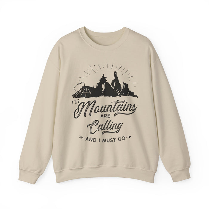 The Mountains Are Calling Gildan Unisex Heavy Blend™ Crewneck Sweatshirt