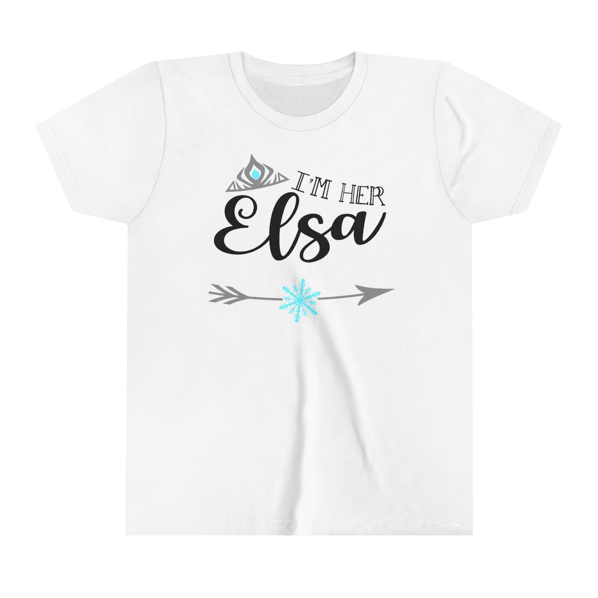 I'm Her Elsa Bella Canvas Youth Short Sleeve Tee