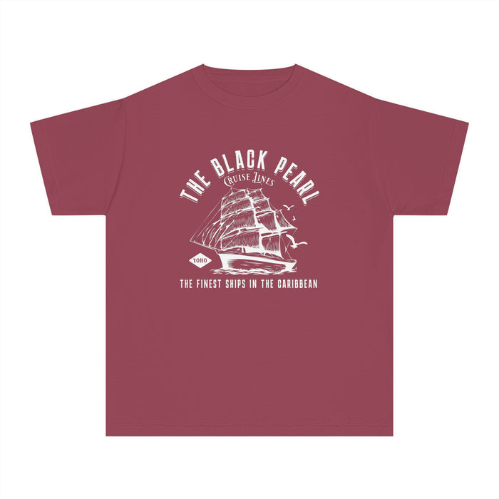 Black Pearl Cruise Lines Comfort Colors Youth Midweight Tee