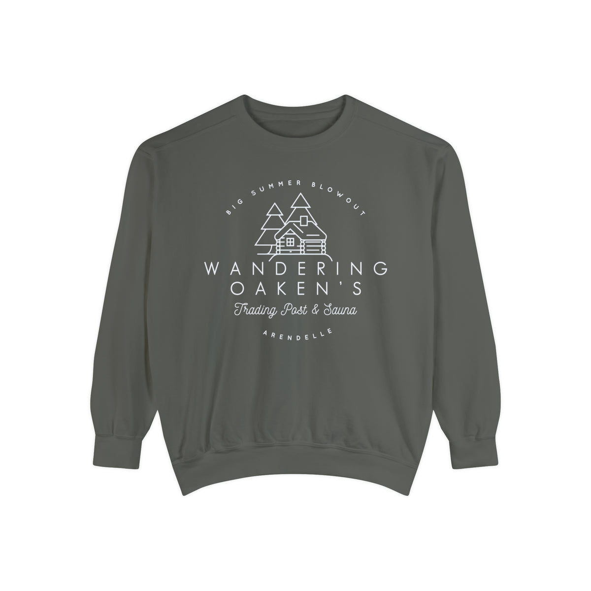 Wandering Oaken’s Trading Post Comfort Colors Unisex Garment-Dyed Sweatshirt