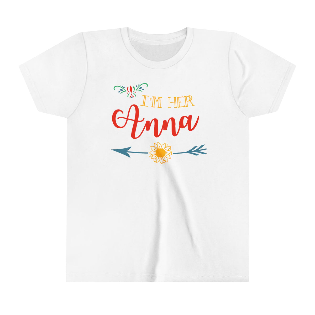 I'm Her Anna Bella Canvas Youth Short Sleeve Tee