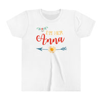 I'm Her Anna Bella Canvas Youth Short Sleeve Tee