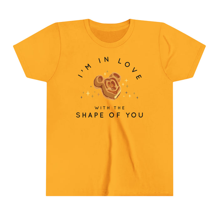 I'm in Love with the Shape of You Bella Canvas Youth Short Sleeve Tee