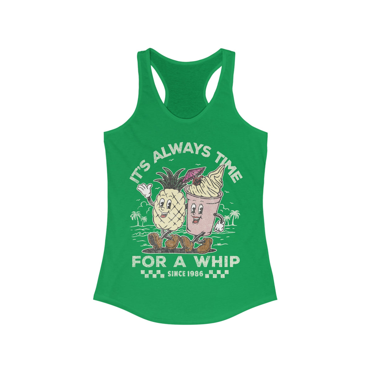 It's Always Time For A Whip Women's Ideal Racerback Tank