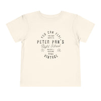 Pan's Flight School Bella Canvas Toddler Short Sleeve Tee